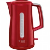 Fierbator de apa CompactClass TWK3A014, 2400 W, 1.7 l, rosu