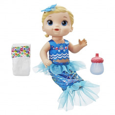 Papusa bebelus Baby Alive pregatita pentru balaceala - Shimmer n splash foto