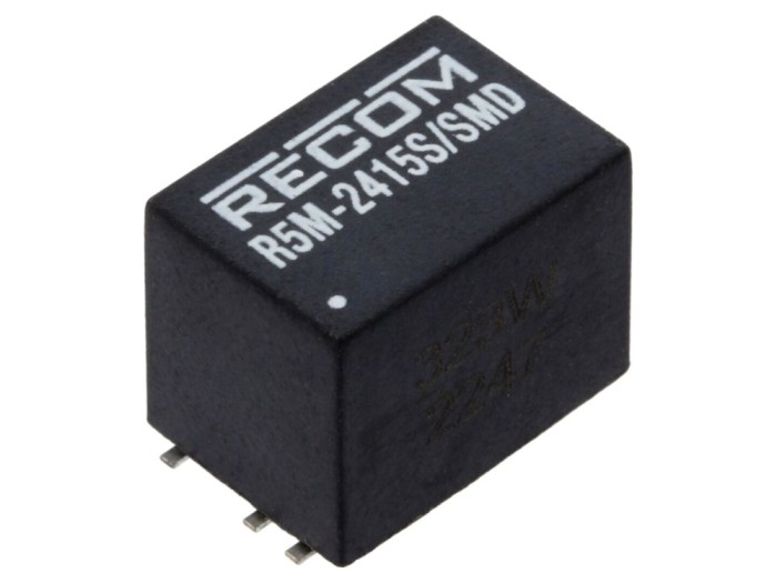Convertor DC/DC 5W 9-36V la 15V