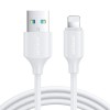 Cablu USB la Lightning Joyroom S-UL012A9, 2.4A, Incarcare Rapida, 480Mbps, 2m, Alb