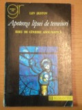 APOTEOZA LIPSEI DE TEMEIURI- ESEU DE GANDIRE ADOGMATICA- LEV SESTOV, Humanitas