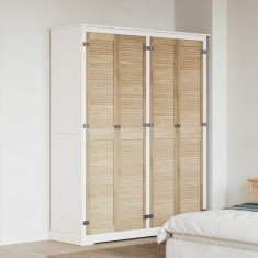vidaXL Ușă de Dulap cu ușă 4 pcs natural 140.5 x 2.1 x 49.5 cm