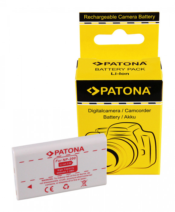 Acumulator tip Konica Minolta NP-200 Patona - 1019