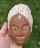 INEDITA MASCA VINTAGE DIN CERAMICA, FEMEIE