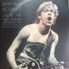 VINIL 2XLP Bryan Adams ‎– Live At The Palladium Los Angeles 1985 NOU ! 2017