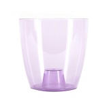 Ghiveci din plastic Miltonia crystal, pentru orhidee, lavanda, D 16.3 cm