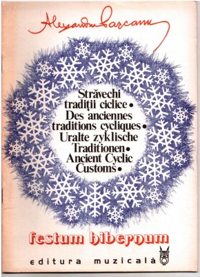stravechi traditii ciclice festum hibernum partituri foto