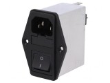 Conector Alimentare AC IEC 60320 10A 250V