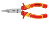 Cleşti izolaţi drepţi semirotunzi universali 180mm NEO TOOLS