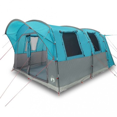 Cort auto pentru 4 persoane, albastru, impermeabil foto