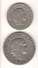SV * Elvetia Lot 2 monede Sec. XIX, Europa, Cupru-Nichel