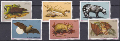 DB1 Fauna 1981 Sao Tome &amp;amp; Principe 6 v. MNH foto