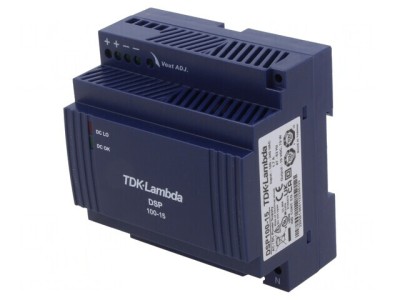 Alimentator 75W 15VDC pentru şină DIN foto