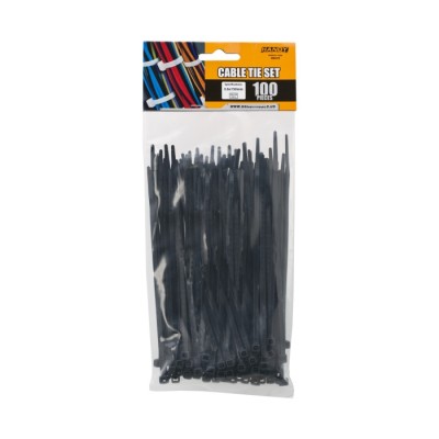 Coliere plastic 150x3.6mm negre 100buc Handy foto