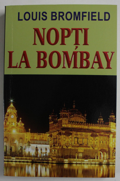 NOPTI LA BOMBAY de LOUIS BROMFIELD , 2014