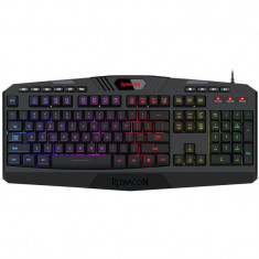 Tastatura gaming Redragon Harpe Pro iluminare RGB Black foto