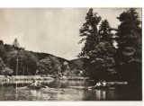 CPIB 15758 CARTE POSTALA - BAILE MONEASA. LACUL, BARCA