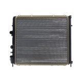 Radiator racire Renault Kangoo (Kc/Fc), 10.1997-2003 Motor 1, 9 D 47kw Diesel, tip climatizare cu AC, cutie Manuala, dimensiune 478x425x42mm, Cu lipi