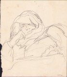 HST A1612 Schiță de Dimitrie &quot;Puiu&quot; Eitel 1942 nesemnată