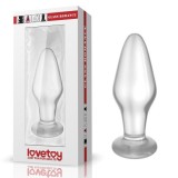 Plug Anal Sticla Glass Romance