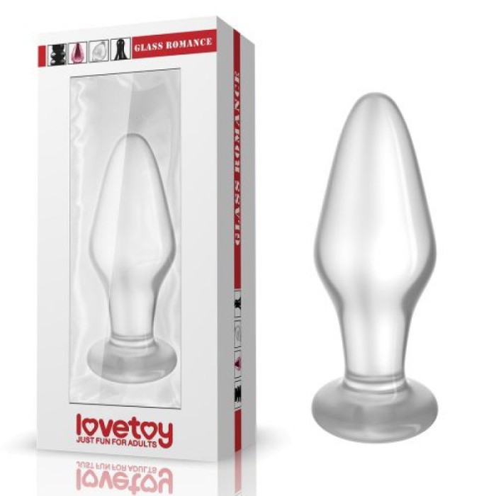 Plug Anal Sticla Glass Romance