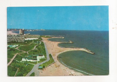 RF46 -Carte Postala- Saturn, plaja statiunii, circulata 1977 foto