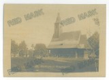 5766 - RUSPOLYANA, Poienile de sub Munte, Maramures, Wooden Church, Romania ( 12/9 cm ) - old postcard, real Photo - unused