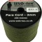 Web-Tex cordelina paracord, 3 mm, 100 m, verde