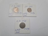 Cumpara ieftin Monede elvetia 3v. 1948-69, Europa