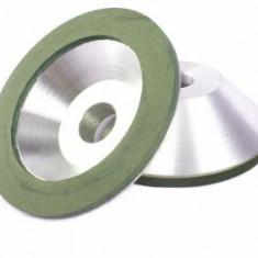 Disc diamantat pentru ascutit vidia conic, tip oala, 100 mm