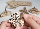 Puzzle 3D - U-Fidget Ships | Ugears