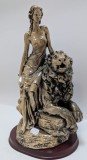 Statueta Tekform argint - Zeita cu leu