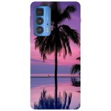 Husa compatibila cu Motorola Moto G51 5G model Tahitian Sunset, Silicon, TPU, Viceversa, Transparent, Carcasa
