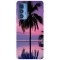 Husa compatibila cu Motorola Moto G51 5G model Tahitian Sunset, Silicon, TPU, Viceversa