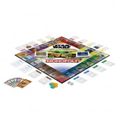 Joc de societate Monopoly Baby Yoda Hasbro, 2-6 jucatori, 8 ani+