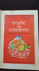 G. Breazul, Sabin V. Dragoi - Carte de Cantece pentru clasa II secundara si carte de Cantece pentru clasa III secundara, coligate