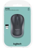 Mouse Logitech M185 Usb Grey Wireless PC