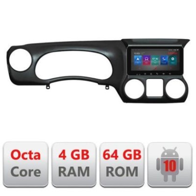Navigatie Jeep Wrangler 2011-2014 I-WR 4+64 ecran 10.33&amp;quot; Android Waze USB Navigatie Internet Youtube Radio CarStore Technology foto