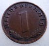 2.731 GERMANIA 1 REICHSPFENNIG 1938 E, Europa, Bronz