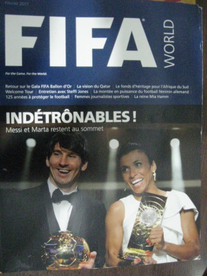 Revista de fotbal - FIFA world (februarie 2011) foto