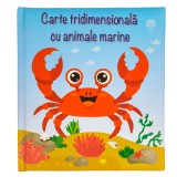 Carte pop-up cu animale marine pentru copii, CMCLASS