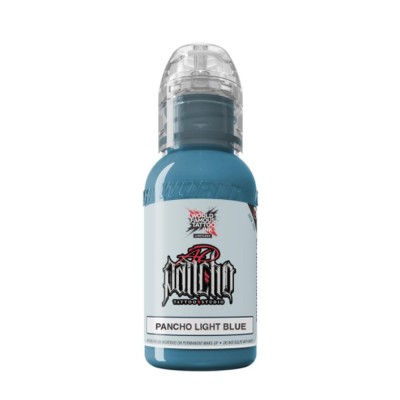 Tusuri Tatuaje - Culori WORLD FAMOUS 30 ml - Pancho Light Blue foto