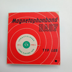 bandă magnetofon BASF 515 m 1700 feet long playing tape TYP LGS