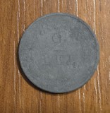 2 Lei 1941, Rom&acirc;nia, Zinc - Monedă Rom&acirc;nească Istorică