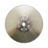 Disc diamantat electroplacat 230mm, filet M14 pentru taiere/slefuire marmura, fibra sticla, rasina, ceramica dura Breckner Germany