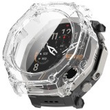Husa + folie Amazfit T-Rex Ultra 2 Asteroid GSM Defense, transparenta, (Pachet 360&deg;)