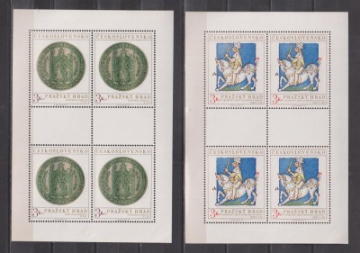 CEHOSLOVACIA 1973 ARTA MI.2141-2142 KLEINBOGEN MNH foto