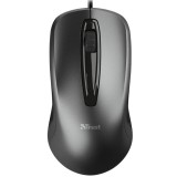 MOUSE TRUST, &quot;Carve&quot;, PC sau NB, cu fir, USB, optic, 1200 dpi, butoane/scroll 3/1, , negru, &quot;TR-23733&quot; (timbru verde 0.18 lei)