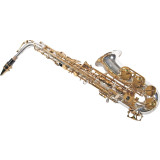 Saxofon Alto Karl Glaser ARGINTIU+Auriu SilverGold Saxophone Neuenkirchen-Germany