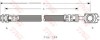 Conducta / cablu frana VW GOLF IV (1J1) (1997 - 2005) TRW PHD349